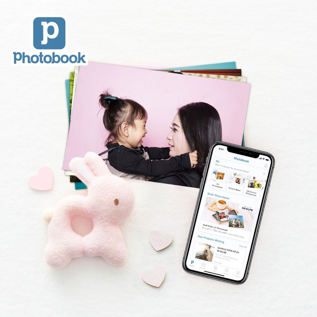 Combo in 30 tấm ảnh 4" x 4"  - Thiết kế trên web & app Photobook
