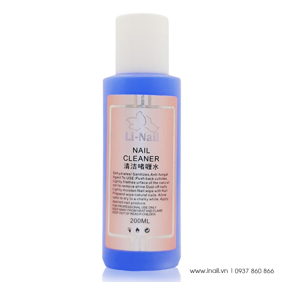 NƯớc Lau Gel, Phá Gel, Rửa Cọ Linail Chai 200ml