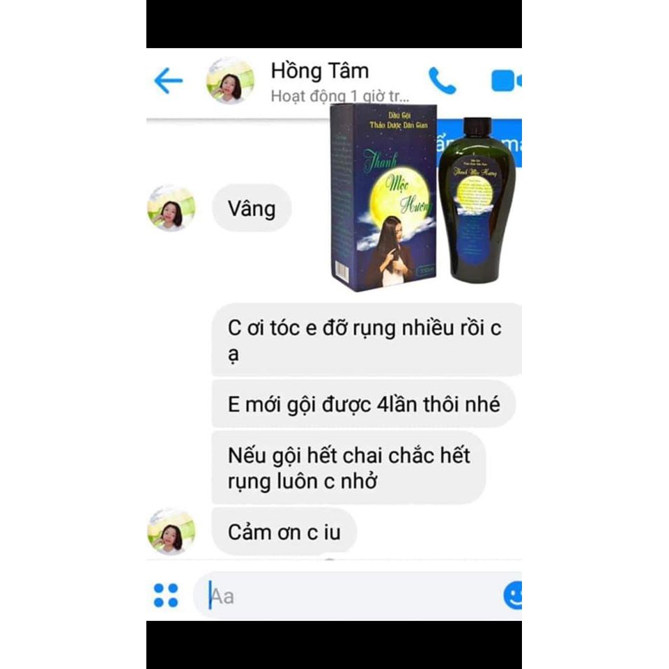 [CHÍNH HÃNG] DẦU GỘI THẢO DƯỢC DÂN GIAN THANH.MỘC.HƯƠNG SẠCH GÀU, MƯỢT TÓC, NHANH MỌC TÓC