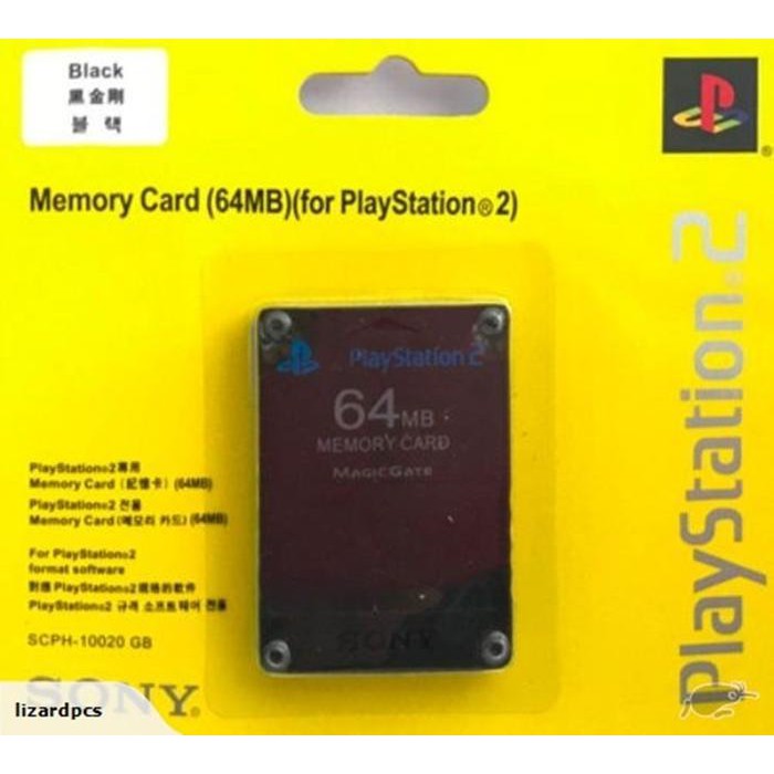 Card Save 8MB 16MB 64MB cho máy PS2 Thẻ nhớ PS2