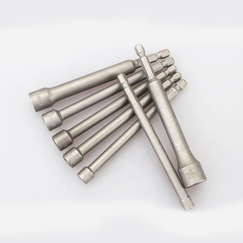 Bộ 7 Đầu Nối Dài Chuyển Đổi Mũi Khoan 5-12mm Chuyên Dụng