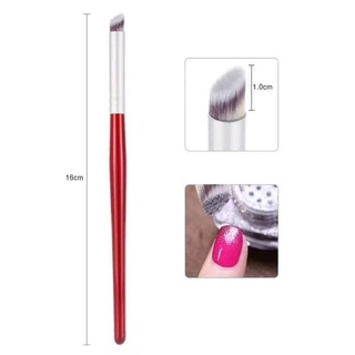 Cọ omber cán gỗ,cọ dặm omber đầu chéo