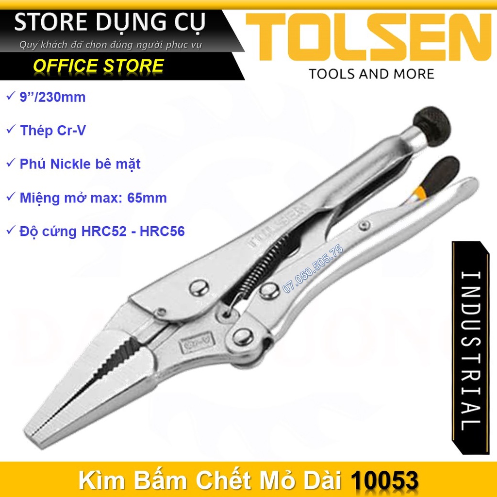 Kềm Bấm Nhọn (Công Nghiệp) Tolsen 10052 | 10053