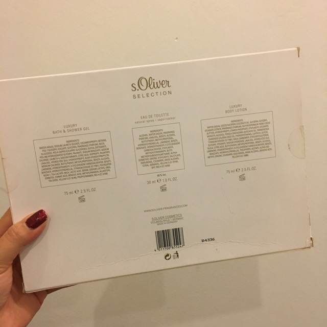 SALE ❣️❣️❣️ Set Nước Hoa S.Oliver | Thế Giới Skin Care