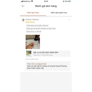 Cù là CAO SAO VÀNG OPC