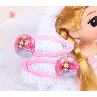 Kẹp tóc hình công chúa elsa