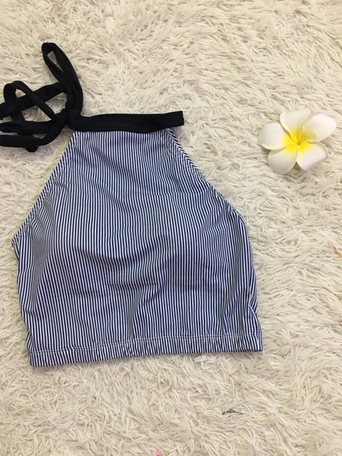 [Mã FASHIONXANH194 giảm 10K đơn 50K] Bikini đồ bơi nữ áo yếm cột nơ phối váy đồ bơi học sinh kín đáo | BigBuy360 - bigbuy360.vn
