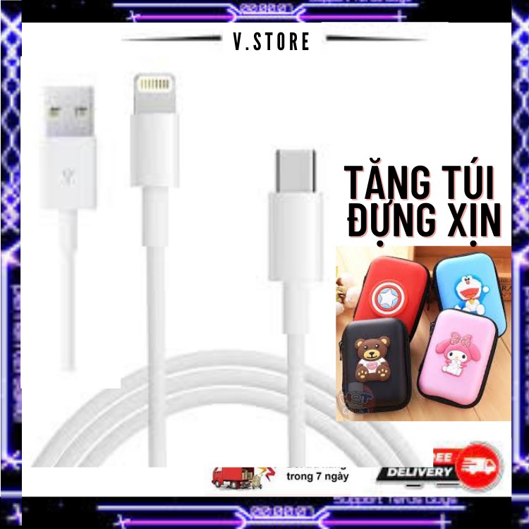 💎HÀNG ZIN 💎 Cáp Sạc iPhone Lightning 💎Lightning USB Cho Các Dòng 5/6/6s/6sPlus/7/8/7Plus/8Plus/X/Xsmax-Bảo Hành 12 Tháng