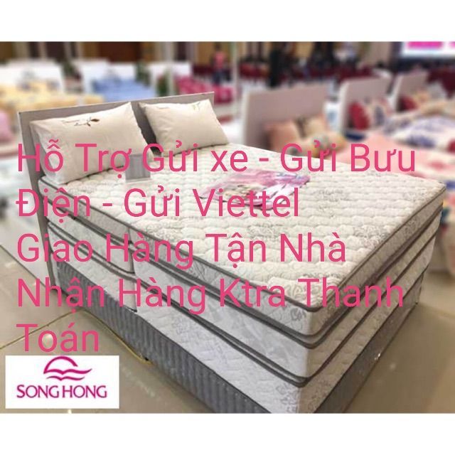 ĐỆM SÔNG HỒNG GẤM TRẦN 2 MẢNH THẾ Hệ 3. Nhiều Kích Thước