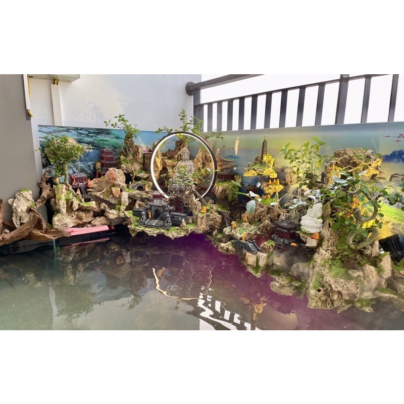 Cầu mini bộ nhà Kelsey 2 - Phụ kiện trang trí tiểu cảnh, bể cá, non bộ, sân vườn