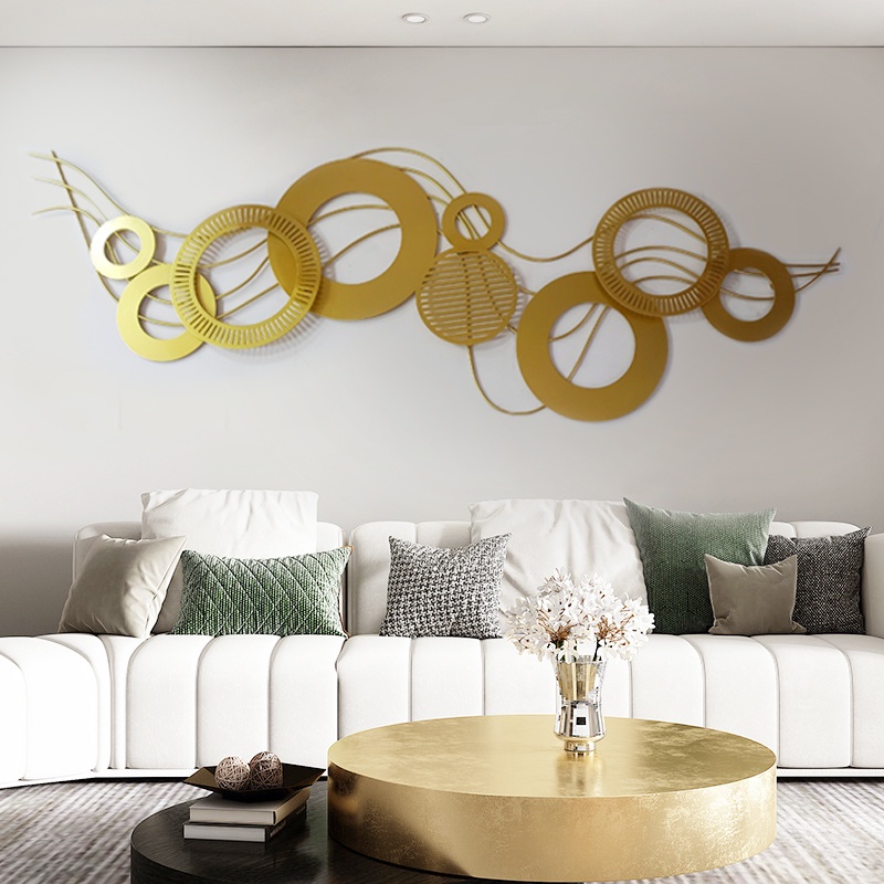 Tranh Sắt Treo Tường Trang Trí BISA Hoa Nghệ Thuật size 148cm*52cm mã BH2200