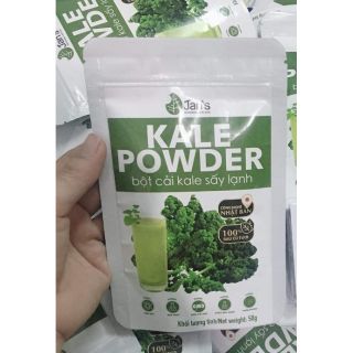Bột cải xoăn kale sấy lạnh Jan