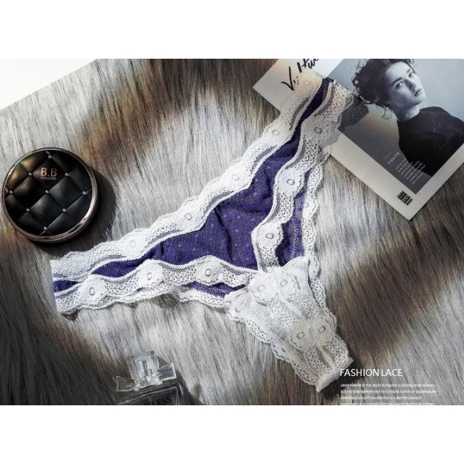 Quần Lót Lọt Khe Ren Trong Suốt P255