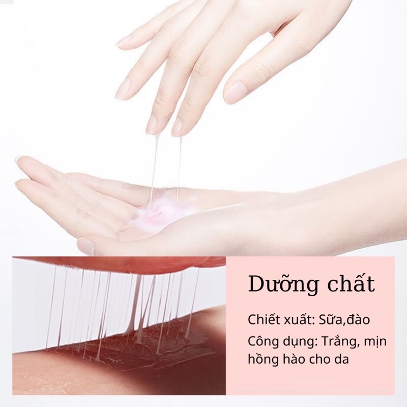 PVN42259 Mặt nạ ngủ VENZEN chiết xuất quả đào protein dưỡng ẩm se khít lỗ chân lông không cần rửa | WebRaoVat - webraovat.net.vn