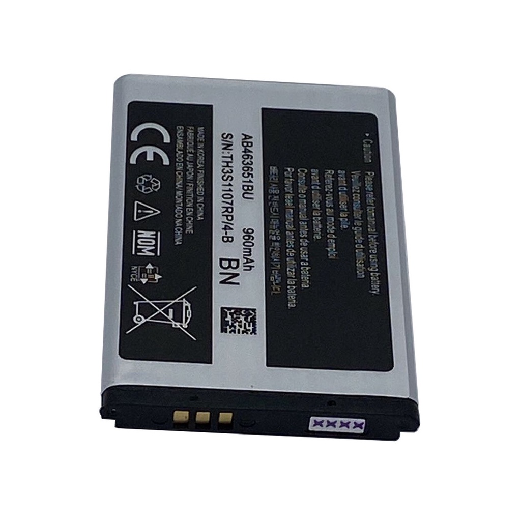 PIN SAMSUNG BN / AB463651BU CHO B310E Duos / B312E Duos / B3410 / B5310 / C3200 / C3312 / C3322i / C3330 / C3500 / C3510