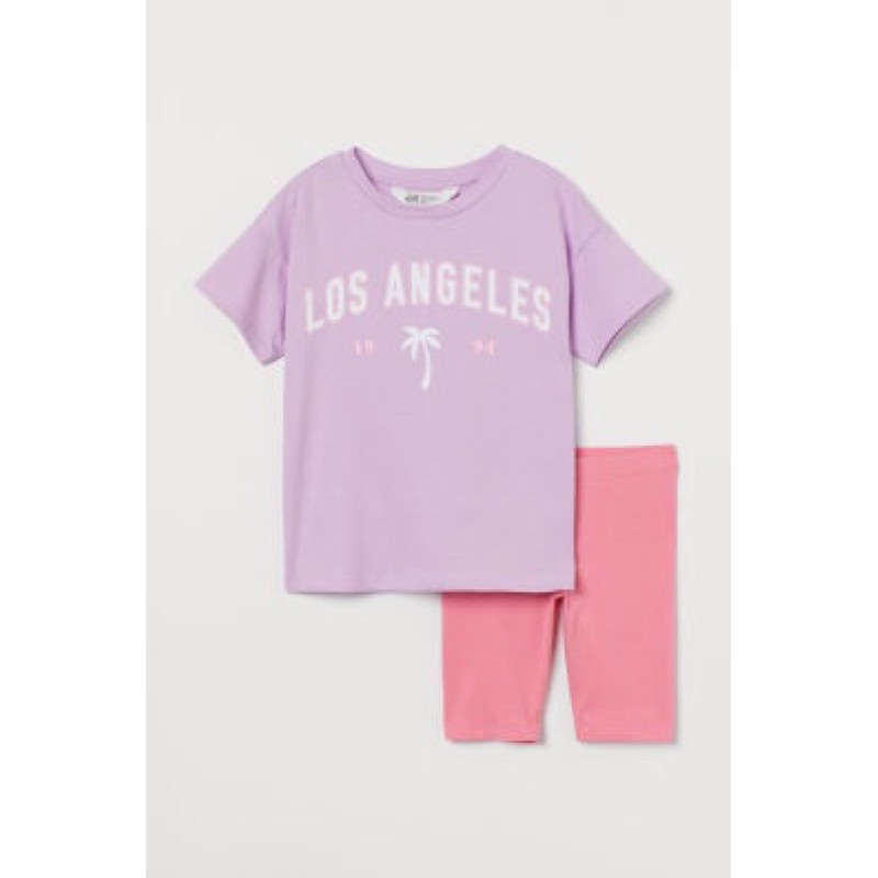 Set bộ bé gái hm