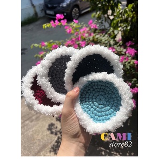 Đế lót ly tổ chim dễ thương handmade