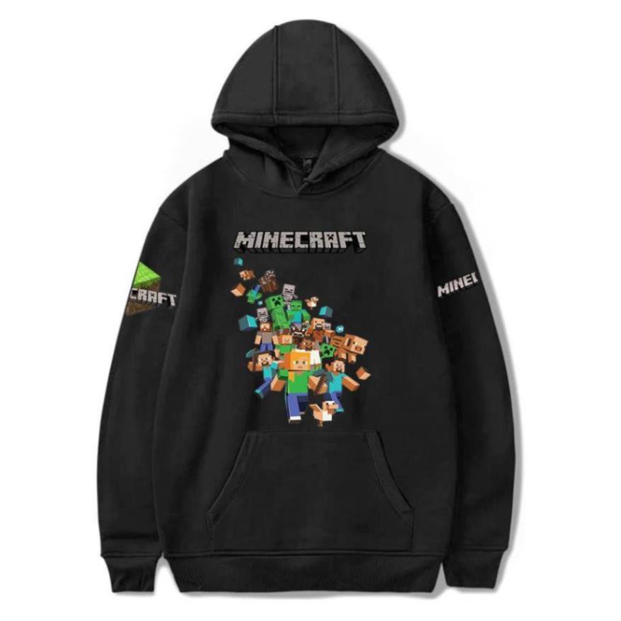 BST áo Hoodie Hero Team - Mini World - MineCraft cực chất - có size trẻ em