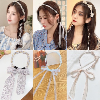 [HCM] Băng Đô Vải Đính Hạt Ngọc tua rua ánh kim nơ - Băng đô tạo kiểu Phong Cách Hàn Quốc - Cài tóc ruy băng - Selenshop