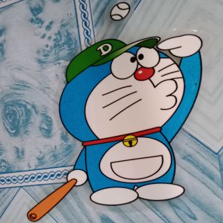 Sticker doremon cầu thủ bóng chày 13*10