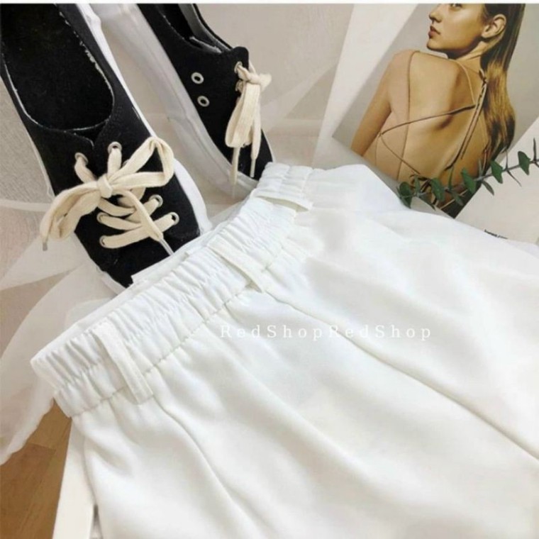 [XẢ HÀNG] Quần ống rộng suông khoá trước, chất vải ruby xuất hàn cao cấp, mặc lên tôn dáng cho các chị em | BigBuy360 - bigbuy360.vn