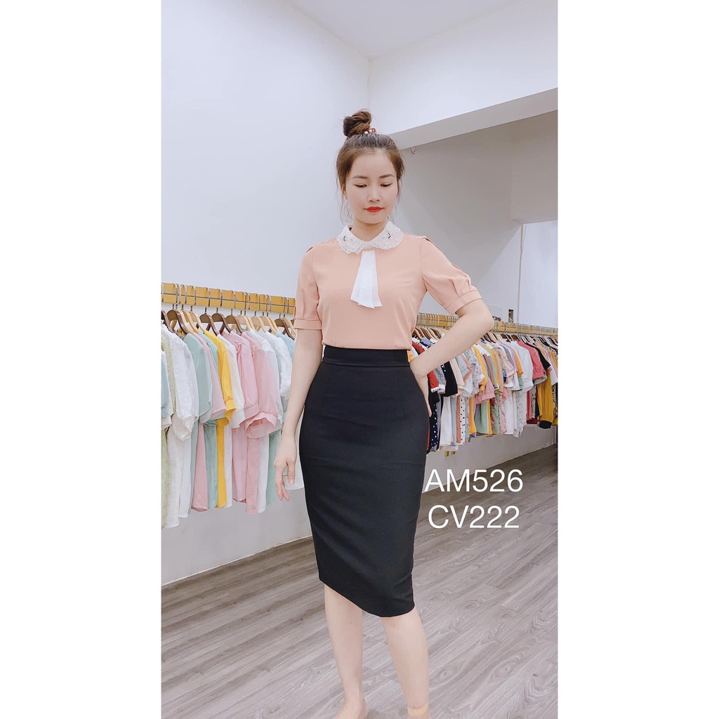 ☘ CHÂN VÁY BÚT CHÌ 🌸🌸 [FREESHIP] 🌸🌸 Váy Umi Công Sở Dáng Dài Co Giãn 4 Chiều Cúc-  Fashion CV186 Đầm Cao Cấp Nency House