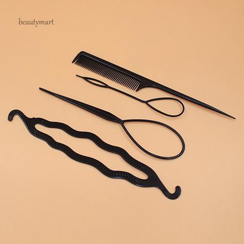 [Hàng mới về] Set 4 dụng cụ tạo kiểu tóc cho nữ