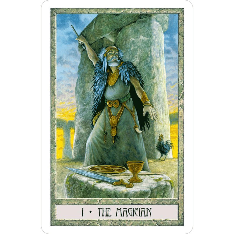 Bộ Bài DruidCraft Tarot - Bookset Edition (Mystic House Tarot Shop) - Bài Gốc Authentic Chính Hãng 100%