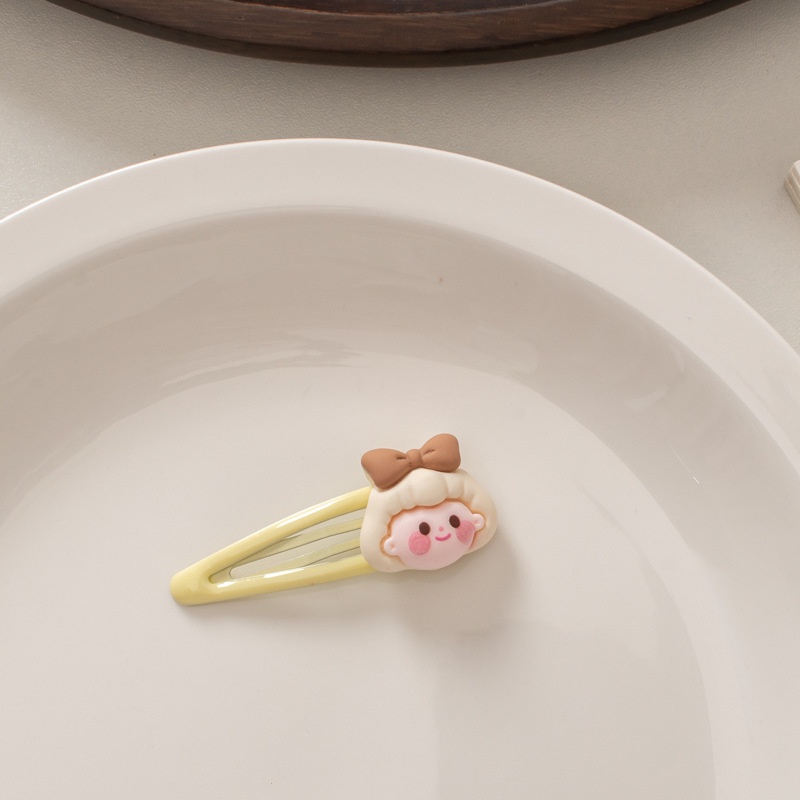 (0433) Cặp Tóc Hình Mặt Chibi Dễ Thương Xinh Xắn Cho Nữ