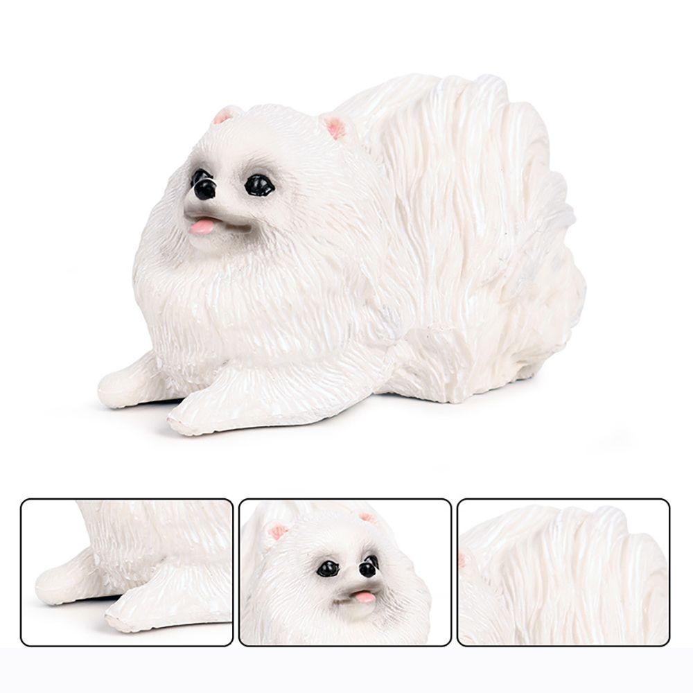 Mô Hình Chú Cún Pomeranian Sống Động Như Thật Cho Bé