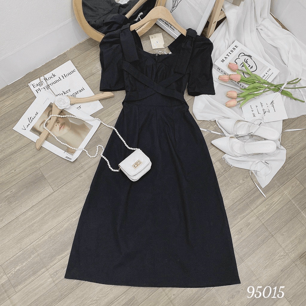 (HCM) ĐẦM XÒE TIỂU THƯ XOẮN EO - SANG CHẢNH , QUÝ PHÁI THỜI TRANG SIÊU ĐẸP CHO CÁC NÀNG KME FASHION