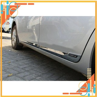Nẹp sườn, ốp sườn altis 2018-2020 mạ crom cao cấp