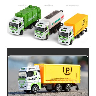 MÔ HÌNH XE Ô TÔ VẬN TẢI THÀNH PHỐ- XE CHUYÊN DỤNG - VỎ HỢP KIM NHỰA  MÀU SẮC BẮT MẮT-CHI TIẾT TINH XẢO