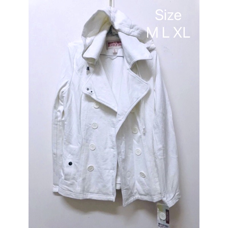 Áo Khoác Cadigan màu trắng Si Tuyển Cadigan 2hand có mũ hoodie