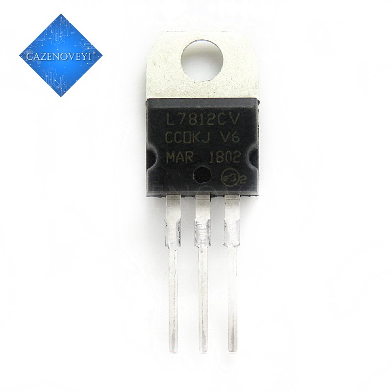 10 Cái / lốc L7812CV TO-220 L7812 LM7812 7812 Bộ Điều Chỉnh Điện Dung Tích Cực