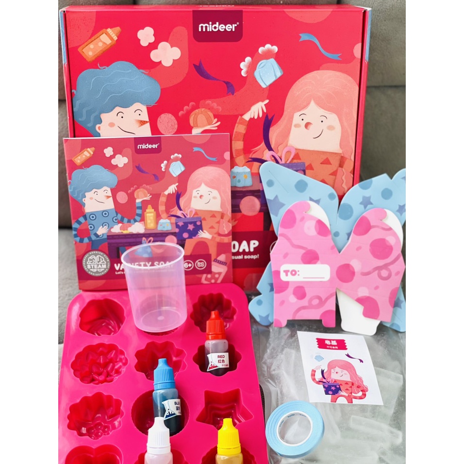 Mideer Science can topbright Bộ đồ Chơi thí nghiệm khoa học nhiều mẫu Cho Trẻ 6+ chơi steam stem