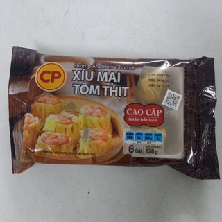 Xíu mại tôm thịt CP cao cấp gói 128g gồm 6 viên