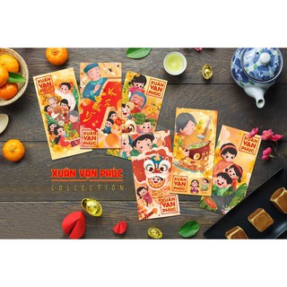 Set Lì Xì Tết Canh Tuất - Xuân Vạn Phúc