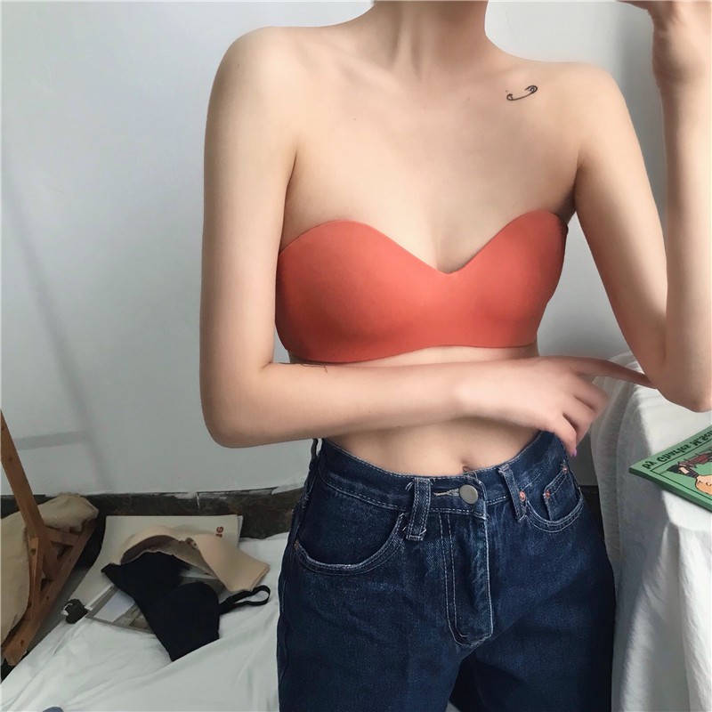 Áo Ngực Không Dây, Áo Lót Nữ Không Gọng Mút Mỏng Đa Dạng Màu ZANA BRA A4280