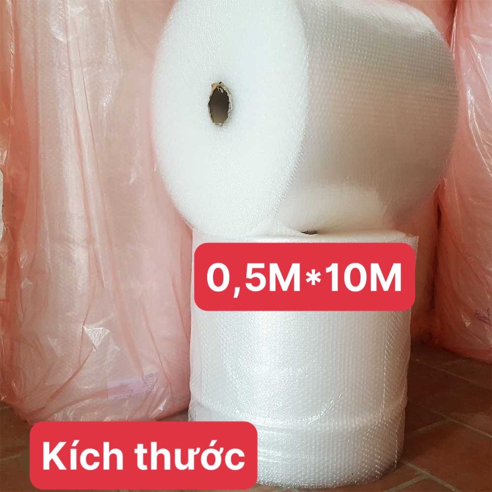 [Giá gốc bán lẻ Rẻ Vô Địch ] Bọc Chống Sốc Gói Hàng Có Bọt Khí Chắc Chắn Kích Thước 0,5M*10M