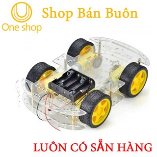 Khung Xe Robot 4 Bánh Chất Lượng