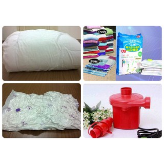 combo túi hút  chân không và bơm điện
