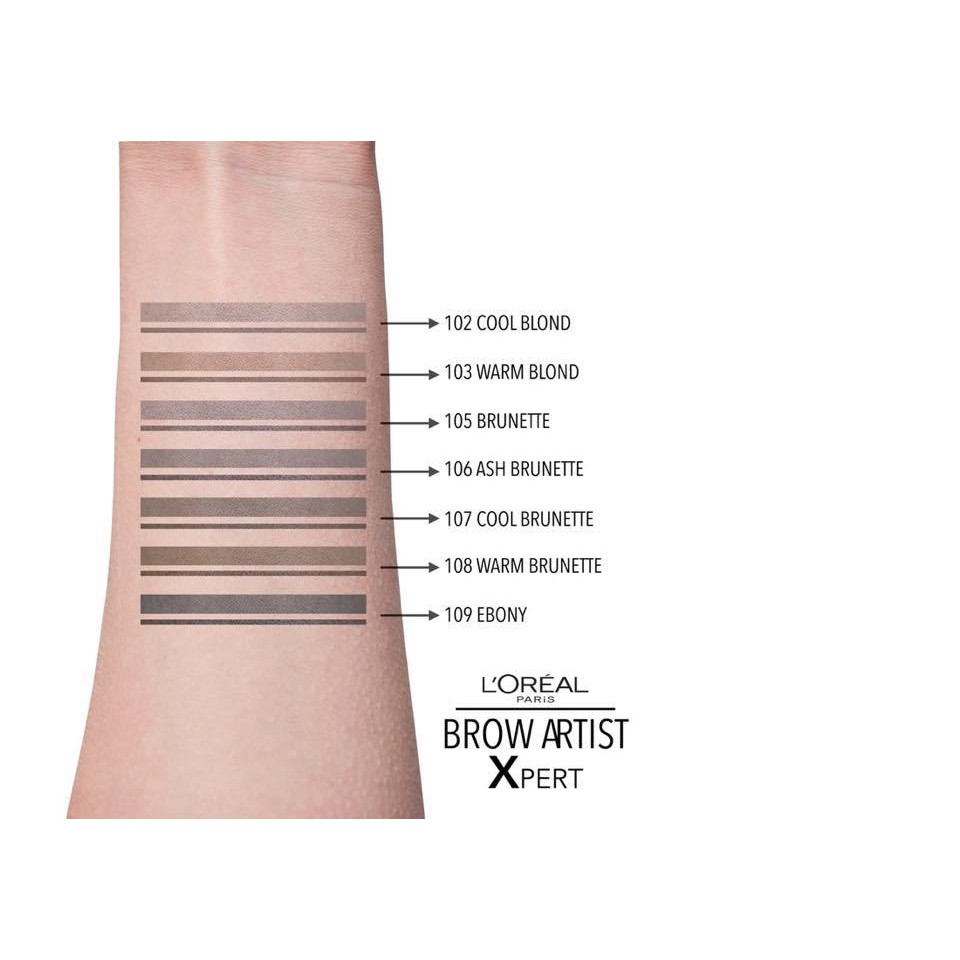 Chì Kẻ Mày 2 Đầu L'Oréal Paris Brow Artist Xpert 0.2G #106