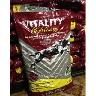 (15kg) Bao thức ăn hạt cao cấp Vitality (Úc) cho chó nhỏ, chó con và chó mang thai