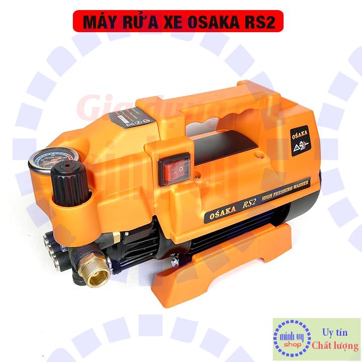 Máy rửa xe chỉnh áp Osaka RS2(Zukui)-2400w lõi đồng