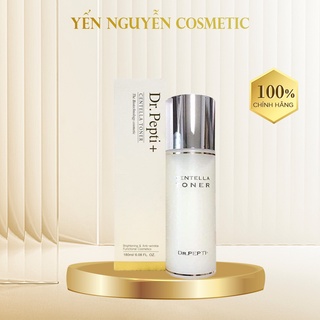 Nước Hoa Hồng Rau Má Làm Dịu, Dưỡng Sáng Da Dr.Pepti+ Centella Toner 180ml