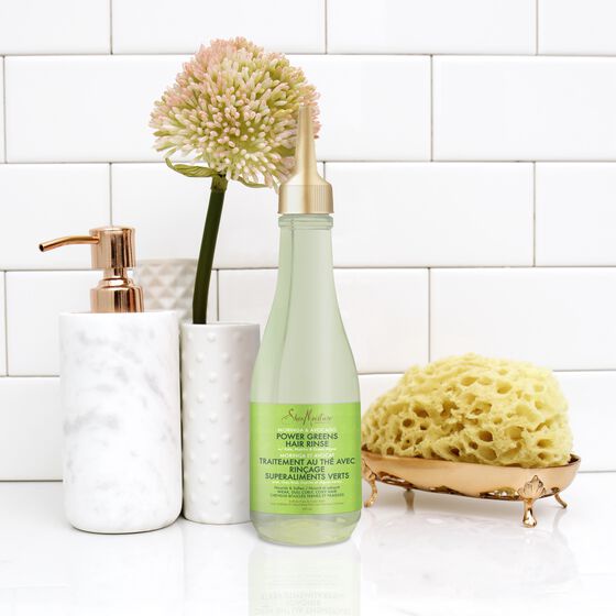 Bill US - Dưỡng tóc phục hồi sau gội cho tóc tự nhiên SheaMoisture Shea Moisture Moringa and Avocado Hair Tea Rinse