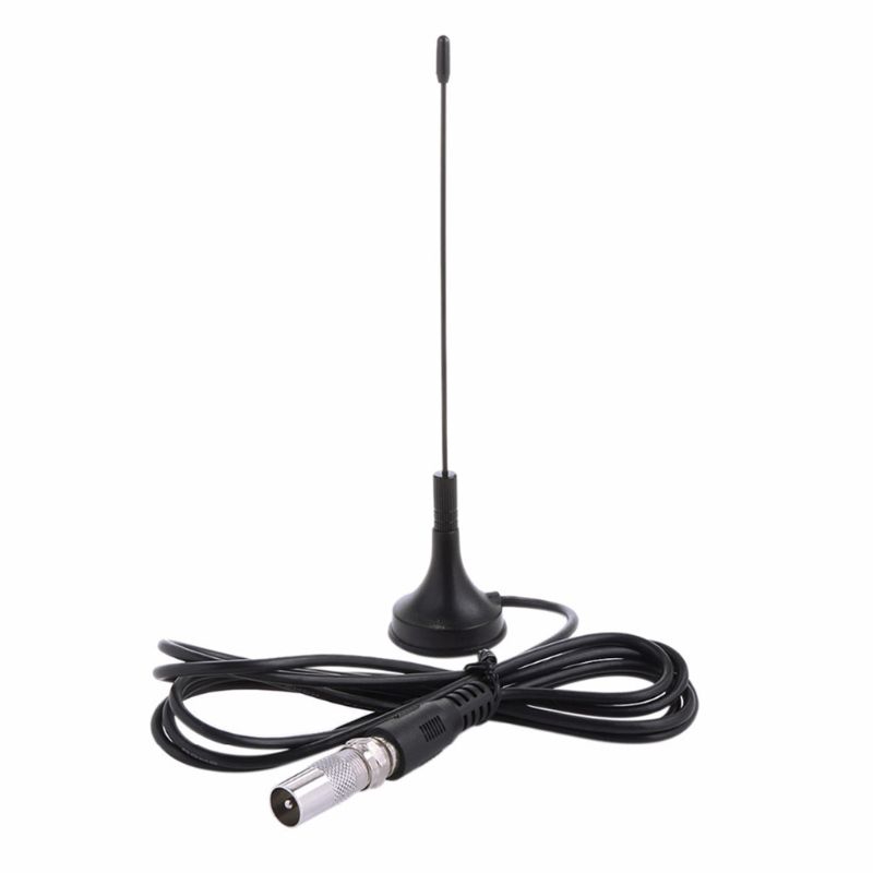 DVB-T TV Dual Antenna HDTV 25DB Indoor Digital Antenna Aerial Booster Cable