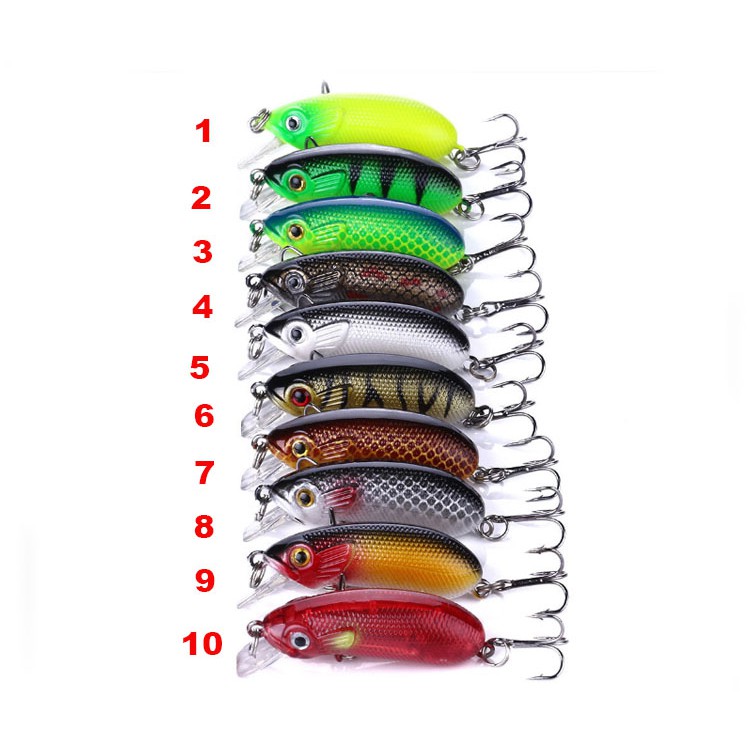 Mồi giả CC50 chuyên câu lure cá lóc