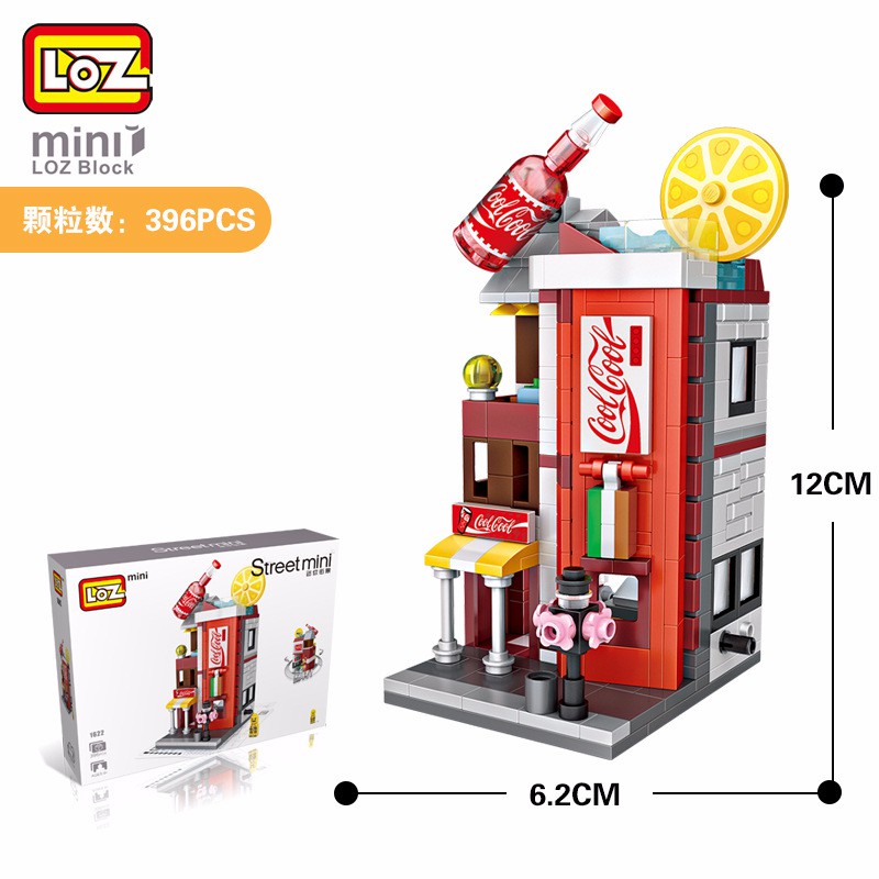 {HOT SALE} BILEGOX Combo 4 bộ Lego mini thành phố LOZ- mẫu tùy chọn NLG0050-c8